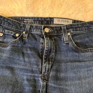 Ag Adriano Goldschmied Isabelle High-Rise Straight Denim Crop GUC size 27R